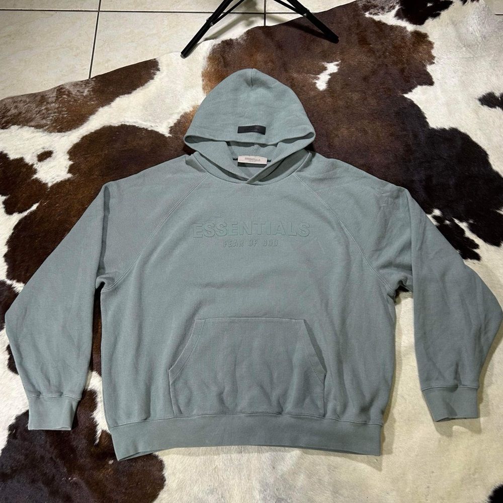 Essentials Hoodie Fear of God Essentials Waffle